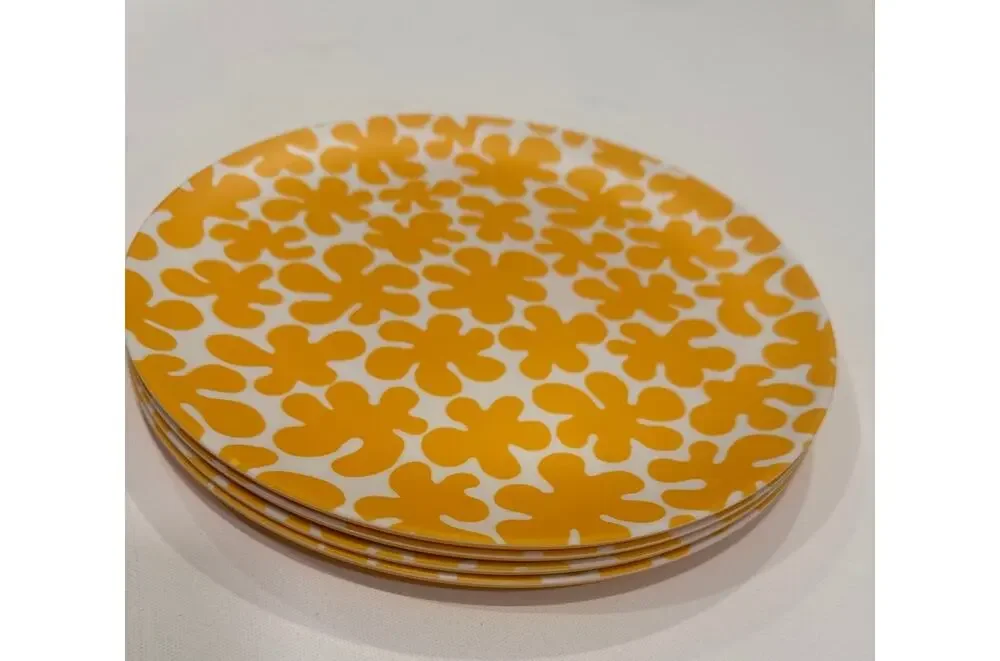 Marimekko for Target Melamine Dinner Plates, (set of 4)